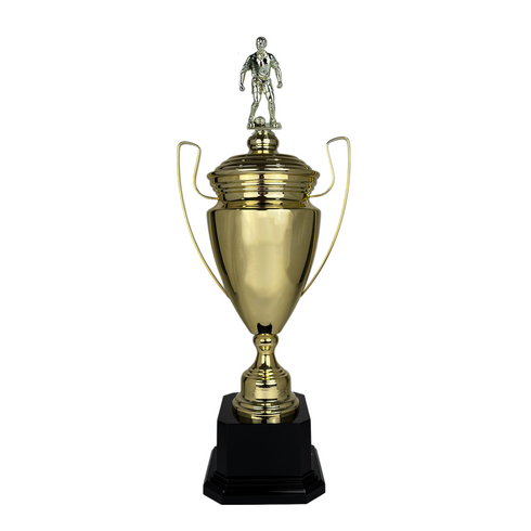 Trofeo de Copa de Metal con Figura Serie M1